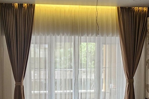 Balcony Curtains Installation at affordable price