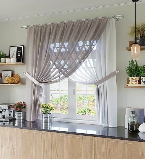 Kitchen Curtain Installation in UAE