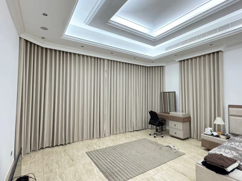 Motorized Curtain Fixing in Dubai