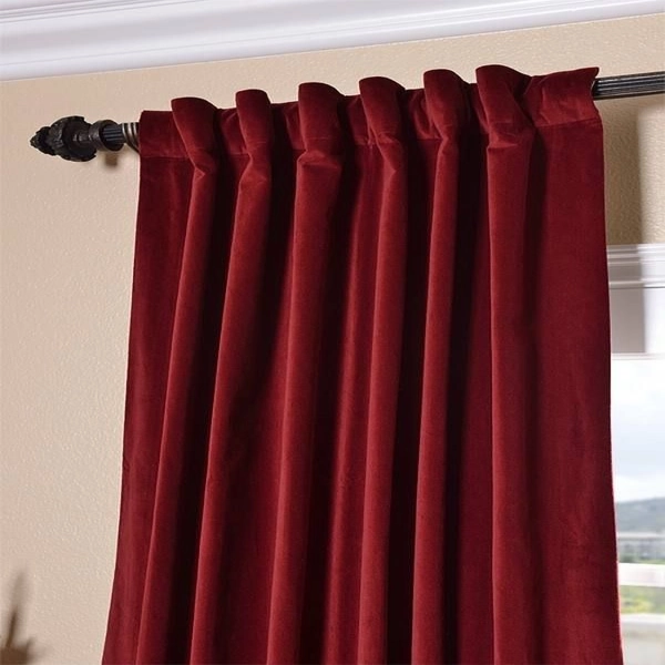 velvet curtain Installation in dubai